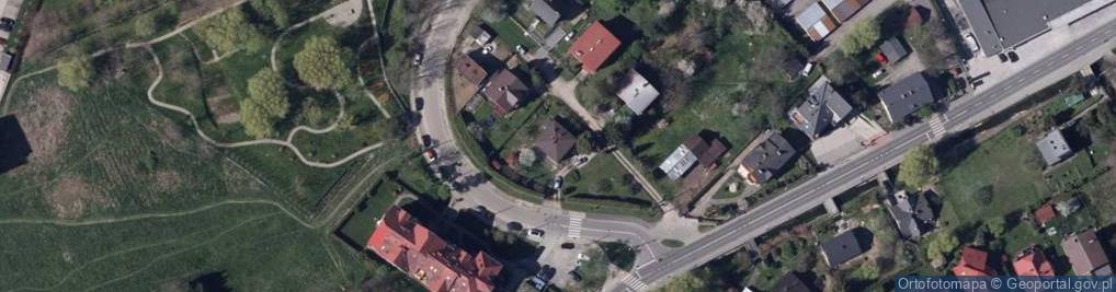 Zdjęcie satelitarne Nadzory Usługi Budowlane MGR Inż