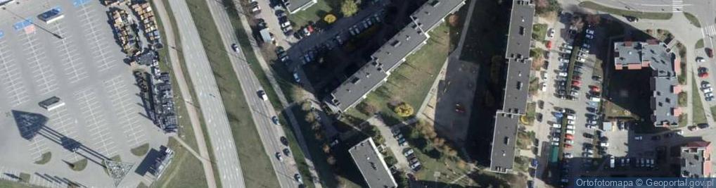 Zdjęcie satelitarne Naprawa Obuwia 66-400 Gorzów WLKP.ul.Oginskiego 27A