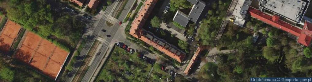 Zdjęcie satelitarne Naróg S., Wrocław