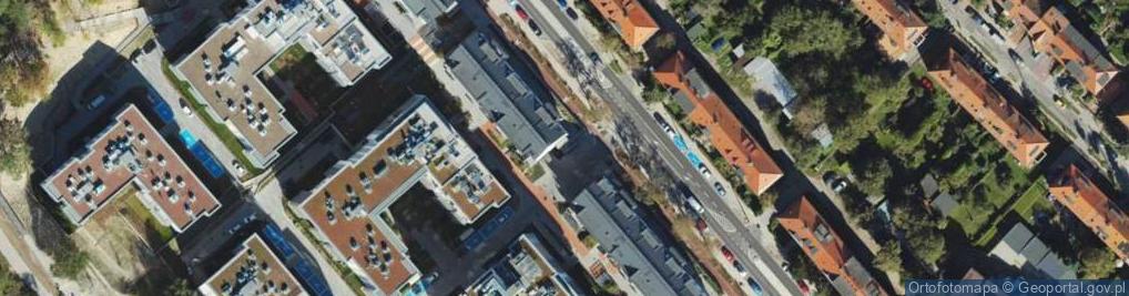 Zdjęcie satelitarne Nasza Wspólnota Zarządzanie i Administrowanie Nieruchomościami