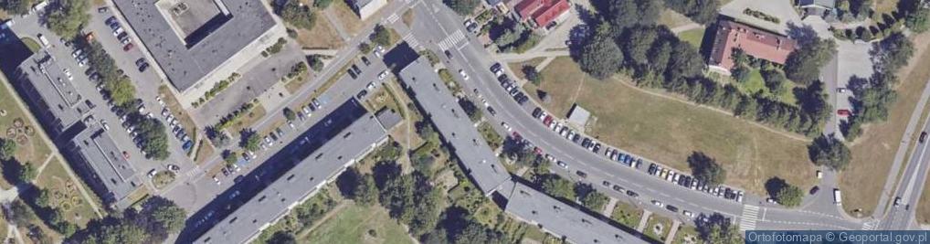Zdjęcie satelitarne Nauka Jazdy Konieczny J., Jel.Góra