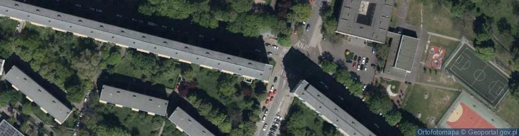 Zdjęcie satelitarne Nawojowska M., Wrocław