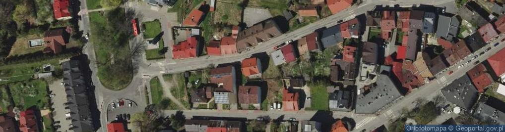 Zdjęcie satelitarne Nejfeld Paweł Pracownia Ekspertyz Środowiskowych Dendrus