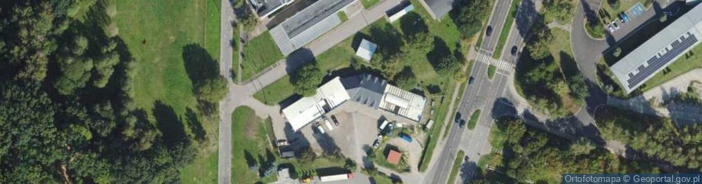 Zdjęcie satelitarne Nettom Anna Chuchrowska Ziajka Tomasz Ziajka