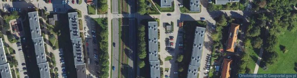 Zdjęcie satelitarne Niedziałek