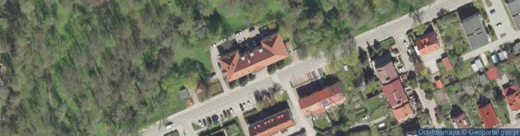 Zdjęcie satelitarne Niemieckie Stowarzyszenie Kulturalno Socjalne w Giżycku