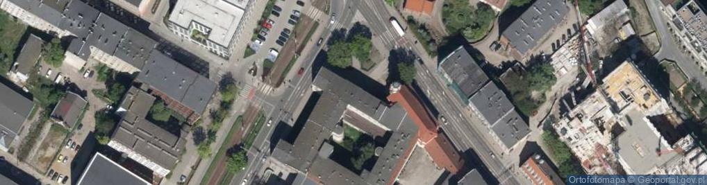 Zdjęcie satelitarne Nienartowicz E., Wrocław