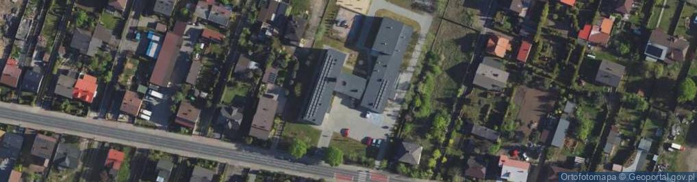 Zdjęcie satelitarne Niepubliczna Szkoła Muzyczna i ST w Myszkowie