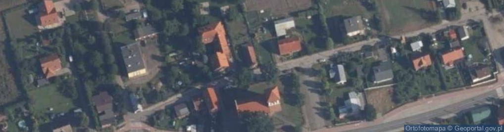 Zdjęcie satelitarne Niepubliczne Przedszkole Tęcza w Rakowcu Janina Leśniak