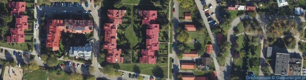 Zdjęcie satelitarne Niepubliczne Wesołe Przedszkole