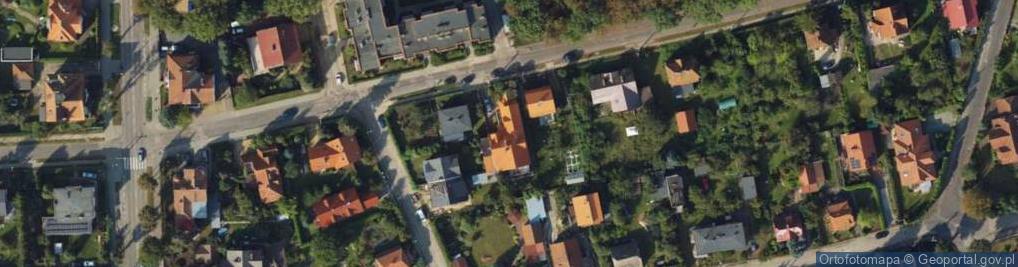 Zdjęcie satelitarne Niepubliczny Specjalistyczny Zakład Opieki Zdrowotnej Oko Med