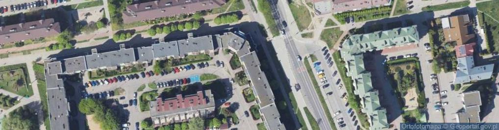 Zdjęcie satelitarne Niepubliczny Zakład Opieki Zdrowotnej Centrum Medyczne Rodzina