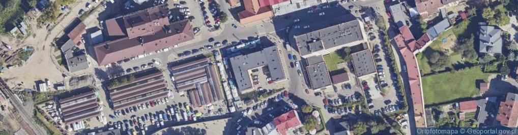 Zdjęcie satelitarne Niepubliczny Zakład Opieki Zdrowotnej Dermamed w Przemyślu