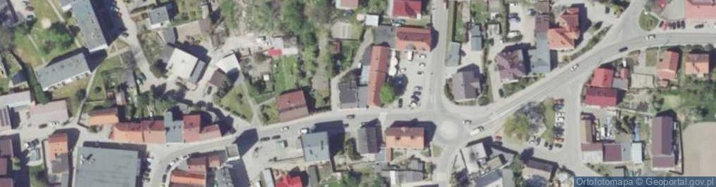 Zdjęcie satelitarne Niepubliczny Zakład Opieki Zdrowotnej El Med Lekarzy Elżbieta Białkowska Artur Żerkowski
