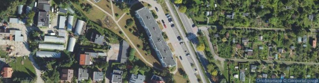 Zdjęcie satelitarne Niepubliczny Zakład Opieki Zdrowotnej Elbląskie Przewozy