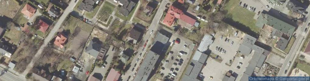 Zdjęcie satelitarne Niepubliczny Zakład Opieki Zdrowotnej Medyczne Laboratorium Analityczne Medi Lab w Zamościu Świerczek Halina