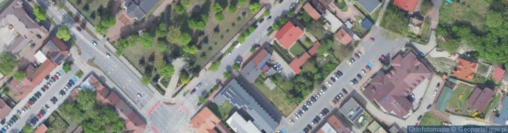 Zdjęcie satelitarne Niepubliczny Zakład Opieki Zdrowotnej Millenium Dariusz Wojtowicz Iwona Ulijasz Wojtowicz