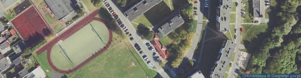 Zdjęcie satelitarne Niepubliczny Zakład Opieki Zdrowotnej Na Skarpie Burgieł Halina Mazgaj Tomasz Chrostowski