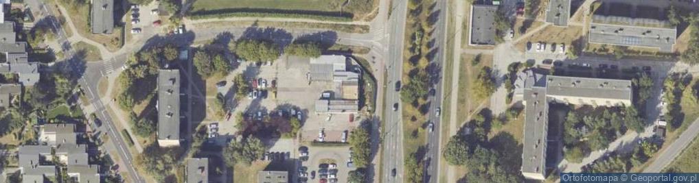 Zdjęcie satelitarne Niepubliczny Zakład Opieki Zdrowotnej Panoramix Usługi Radiologiczne