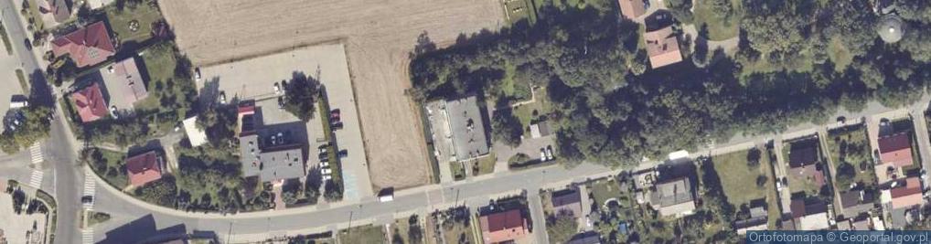 Zdjęcie satelitarne Niepubliczny Zakład Opieki Zdrowotnej Podstawowej i Specjalistycznej Cor Medicus 63 330 Kownacka