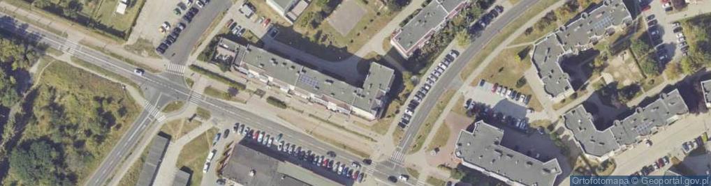 Zdjęcie satelitarne Niepubliczny Zakład Opieki Zdrowotnej Praktyka Lekarzy Rodzinnych Elżbieta Ciesiul Tracz