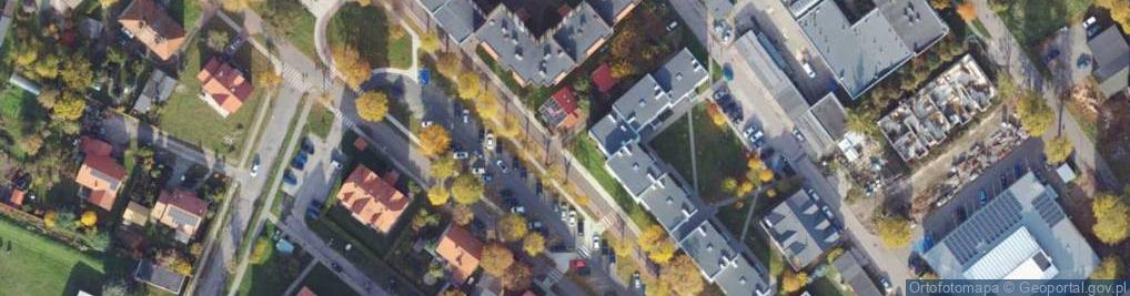 Zdjęcie satelitarne Niepubliczny Zakład Opieki Zdrowotnej Puls