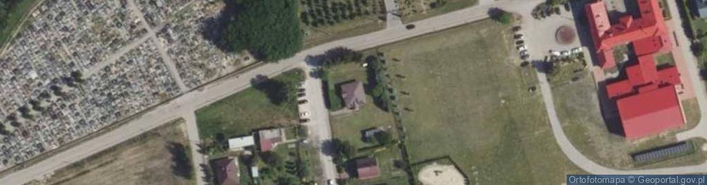 Zdjęcie satelitarne Niepubliczny Zakład Opieki Zdrowotnej w Brzozowie Starym Janina Pilewicz Duch