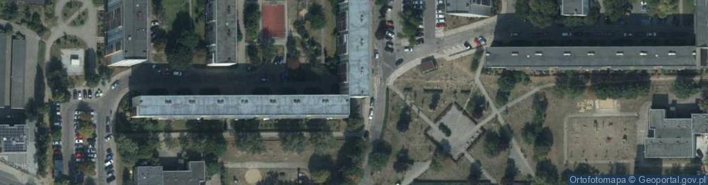 Zdjęcie satelitarne Niepubliczny Zoz Pielęgniarstwa Środowiskowo Rodzinnego w Szczecinie Anna Med Krzykowska Anna