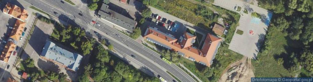 Zdjęcie satelitarne Niezależne Zrzeszenie Studentów Uniwersytetu Warmińsko Mazurskiego