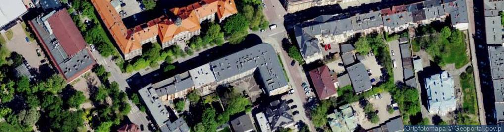 Zdjęcie satelitarne Niezależny Samorządny Związek Zawodowy Pracowników Narodowego Banku Polskiego w Bielsku Białej