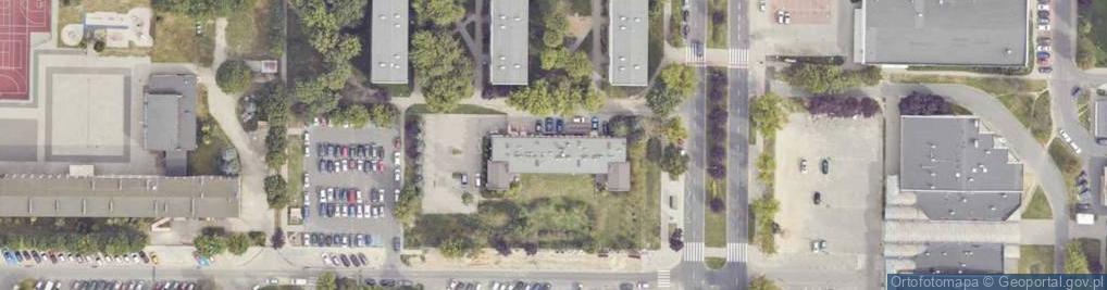 Zdjęcie satelitarne Niezależny Samorządny Związek Zawodowy Pracowników Pomocy Społecznej Miasta Konina w Koninie