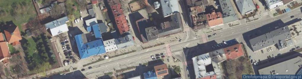 Zdjęcie satelitarne Niezależny Samorządny Związek Zawodowy Pracowników Powszechnej Spółdzielni Spożywców Społem w Jarosławiu
