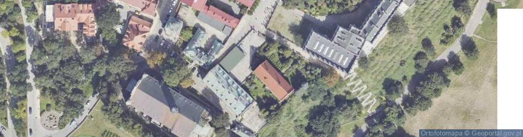 Zdjęcie satelitarne Niezależny Samorządny Związek Zawodowy Pracowników Przedsiębiorstwa Budownictwa Wodnego PBW w Sandomierzu