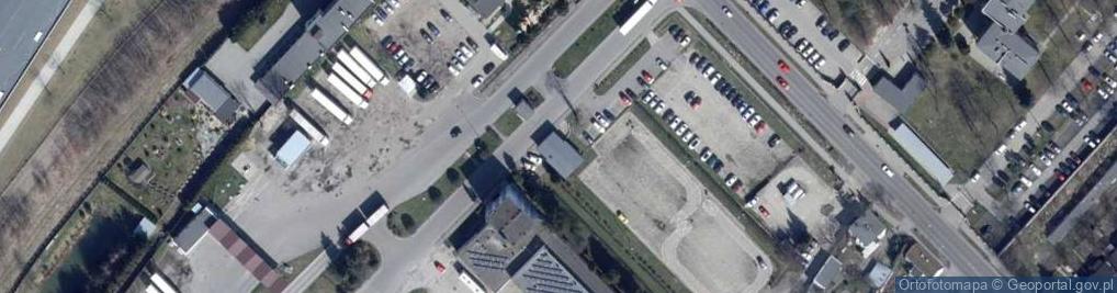 Zdjęcie satelitarne Niezależny Samorządny Związek Zawodowy Pracowników Przedsiębiorstwa Komunikacji Samochodowej Sieradz