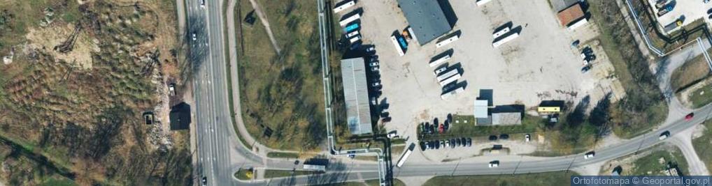 Zdjęcie satelitarne Niezależny Samorządny Związek Zawodowy Pracowników Przedsiębiorstwa Państwowej Komunikacji Samochodowej w Bełchatowie
