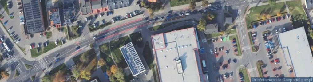 Zdjęcie satelitarne Niezależny Samorządny Związek Zawodowy Pracowników Przemysłu Odzieżowego Polanex w Gnieźnie