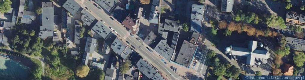 Zdjęcie satelitarne Niezależny Samorządny Związek Zawodowy Pracowników Siemianowickiej Spółdzielni Spożywców