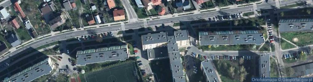 Zdjęcie satelitarne Niezależny Samorządny Związek Zawodowy Pracowników Spółdzielni Mieszkaniowej w Parczewie