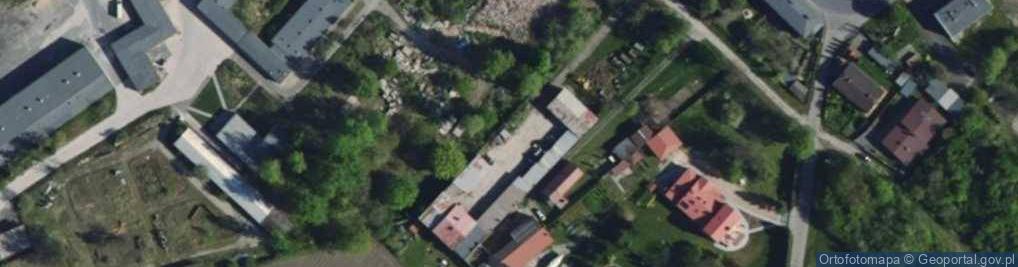 Zdjęcie satelitarne Niezależny Samorządny Związek Zawodowy Pracowników Zakładów Chemicznych Rudniki z Siedzibą w Rudnikach Częstochowskich
