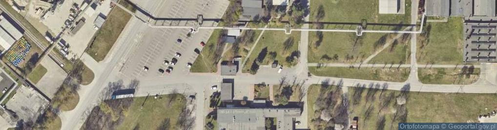 Zdjęcie satelitarne Niezależny Samorządny Związek Zawodowy Pracowników Zakładów Magnezytowych Ropczyce