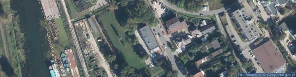 Zdjęcie satelitarne Niezależny Samorządny Związek Zawodowy Pracowników Zakładu Budżetowego Budownictwa Wodnego w Puławach