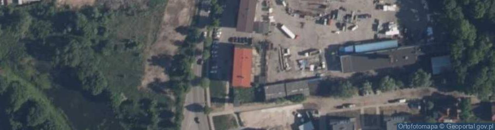 Zdjęcie satelitarne Niezależny Samorządny Związek Zawodowy przy Oleckim Przedsiębiorstwie Robót Inżynieryjnych w Olecku