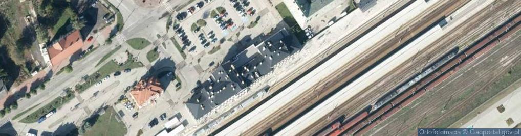 Zdjęcie satelitarne Niezależny Związek Zawodowy Kolejarzy Spółki PKP Cargo w Skarżysku Kamiennej