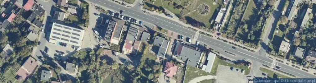 Zdjęcie satelitarne Niezależny Związek Zawodowy Pracowników Ruchu Ciągłego Ruch Kopalni Węgla Brunatnego Konin w Kleczewie