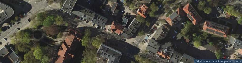 Zdjęcie satelitarne Niruchomości Aranżacje Villa Maria Wioletta Łęczycka
