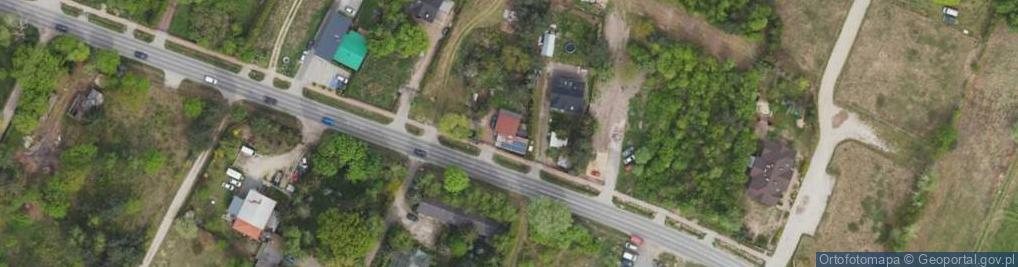Zdjęcie satelitarne Niuton Usługi Dynamometryczne Jan Rumianek