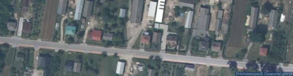 Zdjęcie satelitarne Niziński Jan Produkcja Wyrobów Tartacznych Wydobywanie Żwiru i Piasku