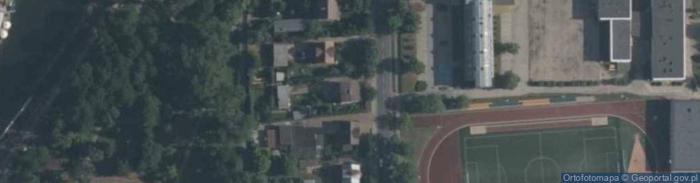 Zdjęcie satelitarne Noclegi Pieńkowska Maria