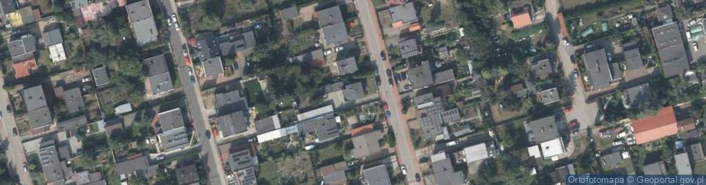 Zdjęcie satelitarne Noka Gum Wytwarz Art z Gumy Export Import Nowakowski J Kaus G