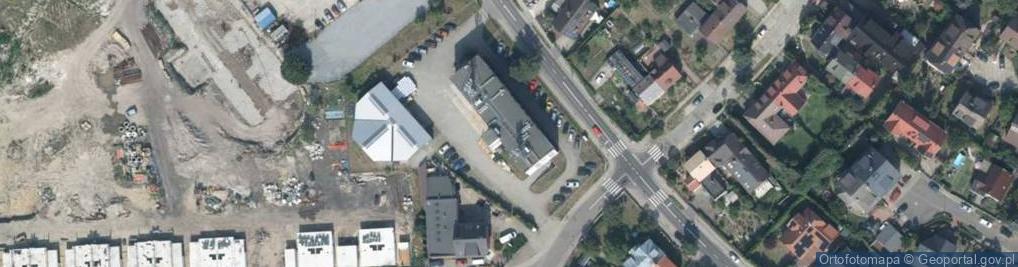 Zdjęcie satelitarne Nord Hill Projekt